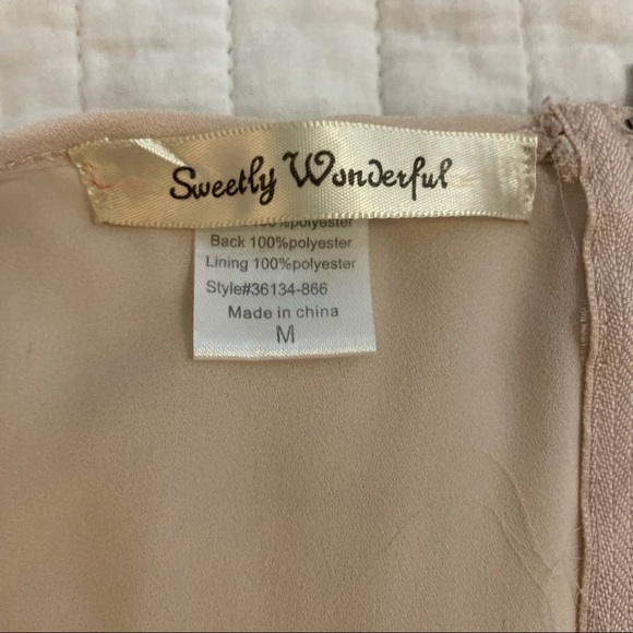 3/$20 Sweetly Wonderful sequin tank top - Picture 4 of 5